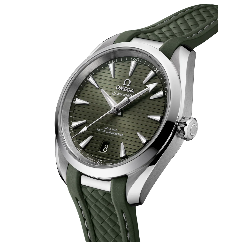 Omega Seamaster Aqua Terra 38mm Green Dial Stainless Steel Bracelet 220.12.38.20.10.001
