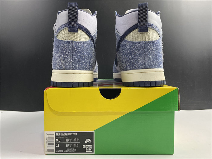 NK Dunk High AB Notre Midnight Navy CW3092 -400