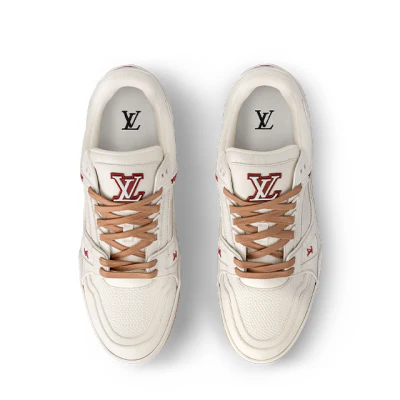 L.V  Trainer Sneaker ‘Damier White’
