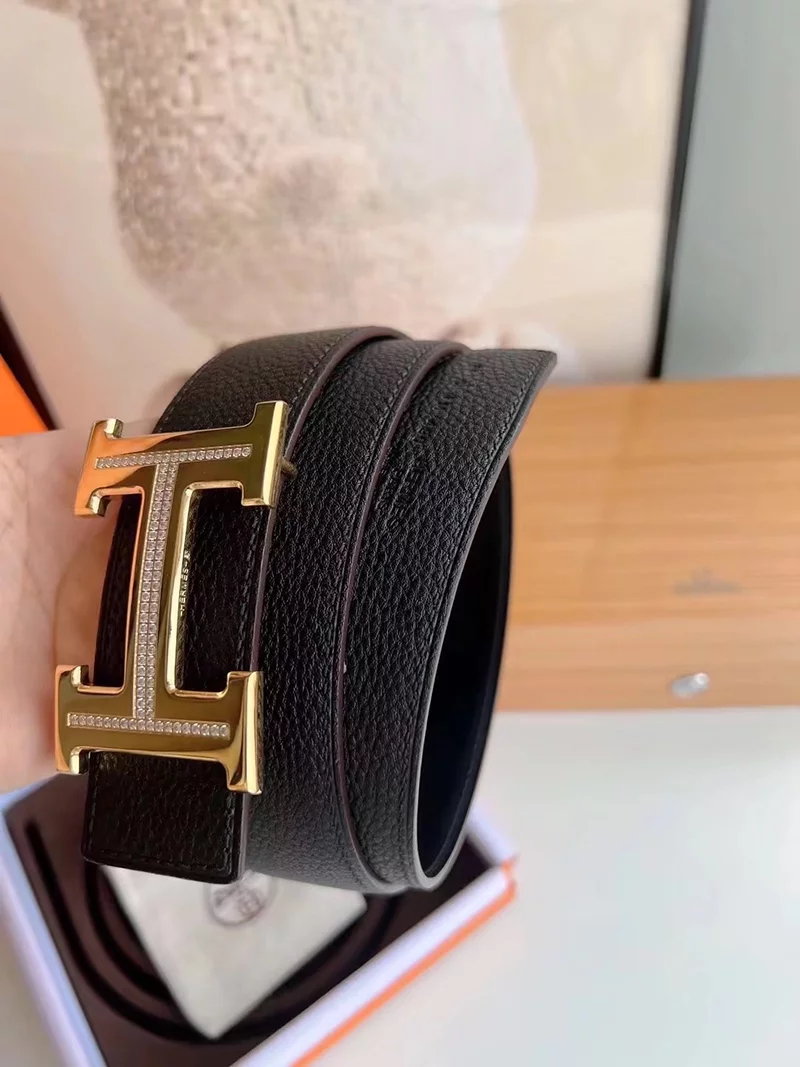 Wide1.5″ Calfskin Genuine Leathe Man’s Belt PD-6900086