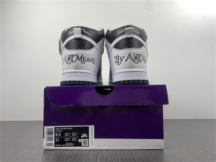 NK SB Dunk High Supreme By Any Means Black DN3741-002