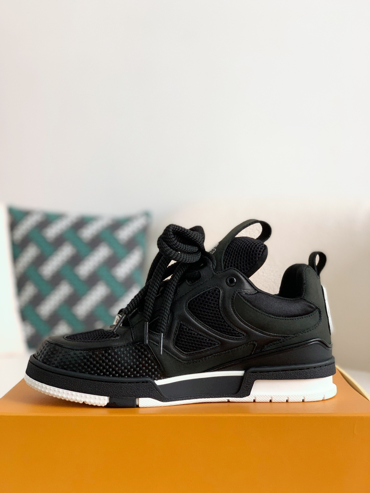 LV Skate Sneaker ‘Black’ – NICE SHOEUS
