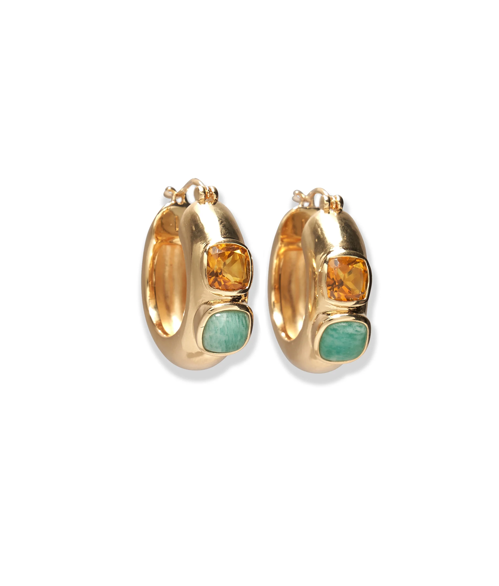 Piet Hoop Earrings in Bitter Orange