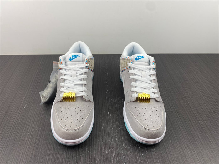 NK Dunk Low SE Barber Shop Grey DH7614-500