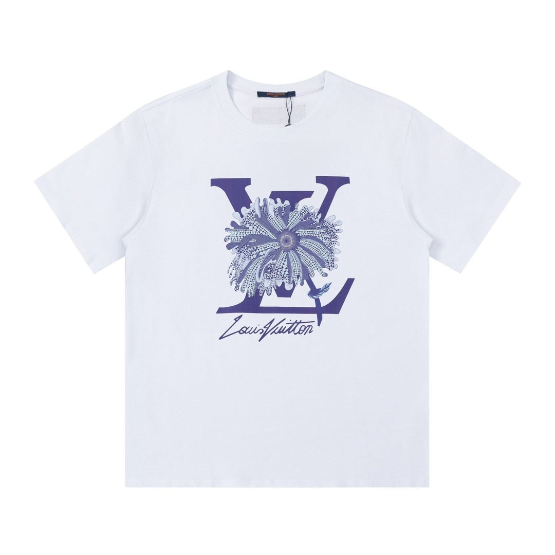LV 23SS logo printed t-shirt