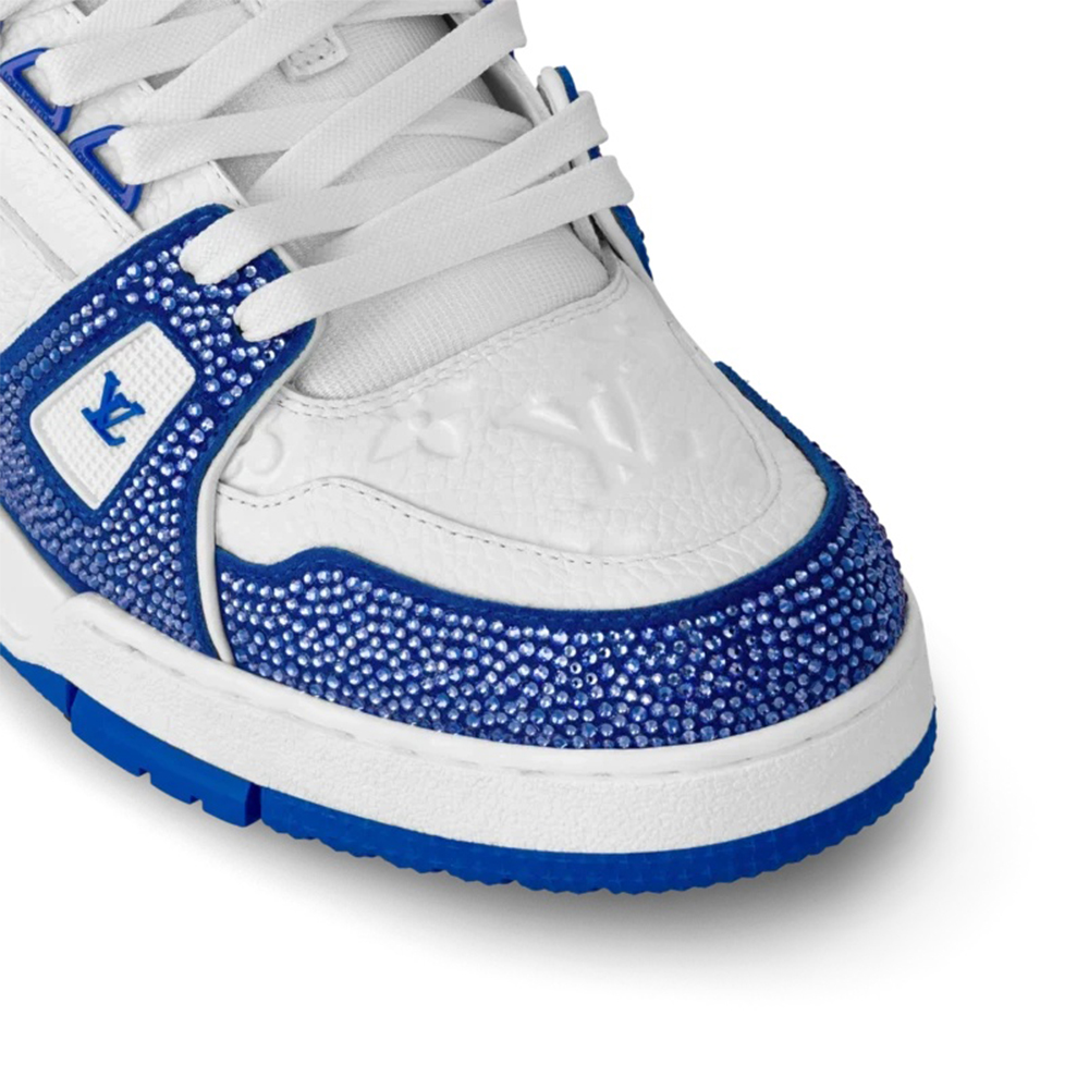 LV  Trainer Sneaker ‘Denim Monogram Blue Diamond’