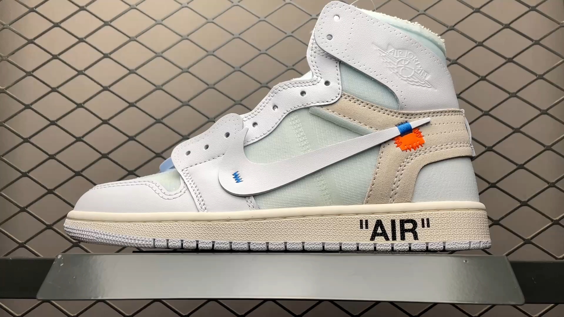 Air JRD 1 x OW  White the ten  AQ0818-100
