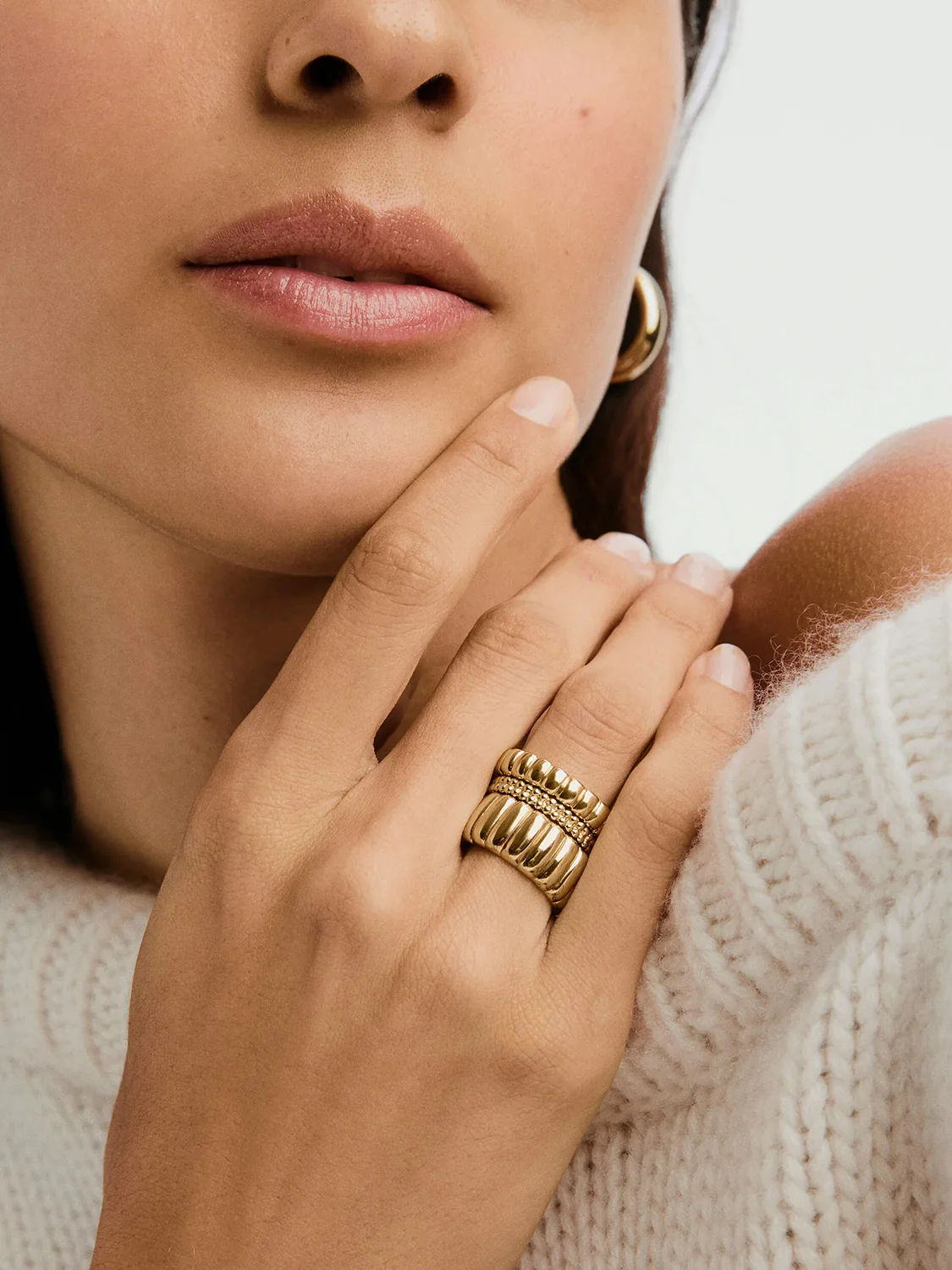 Bold Texture Ring