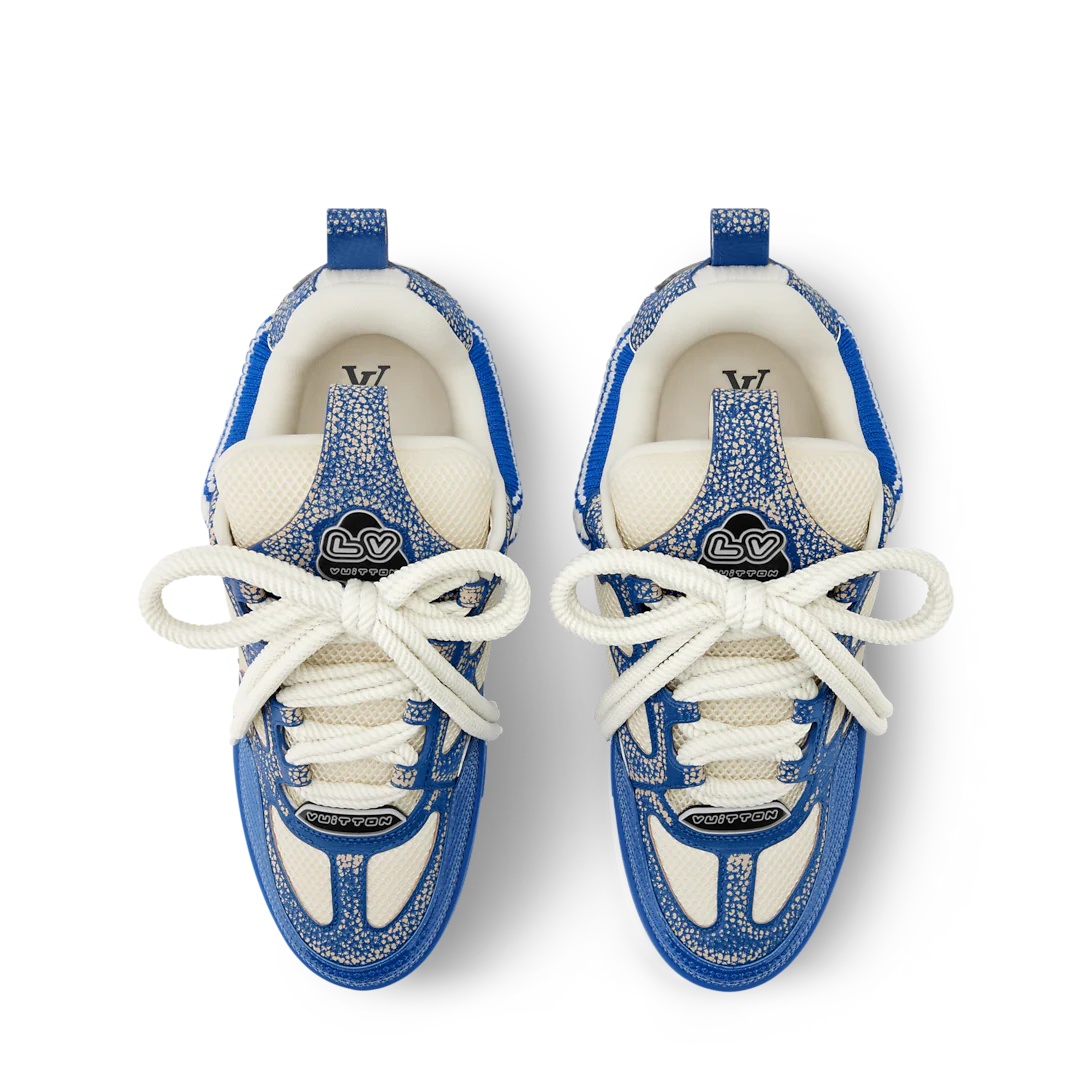 LV Skate Sneaker Navy Blue