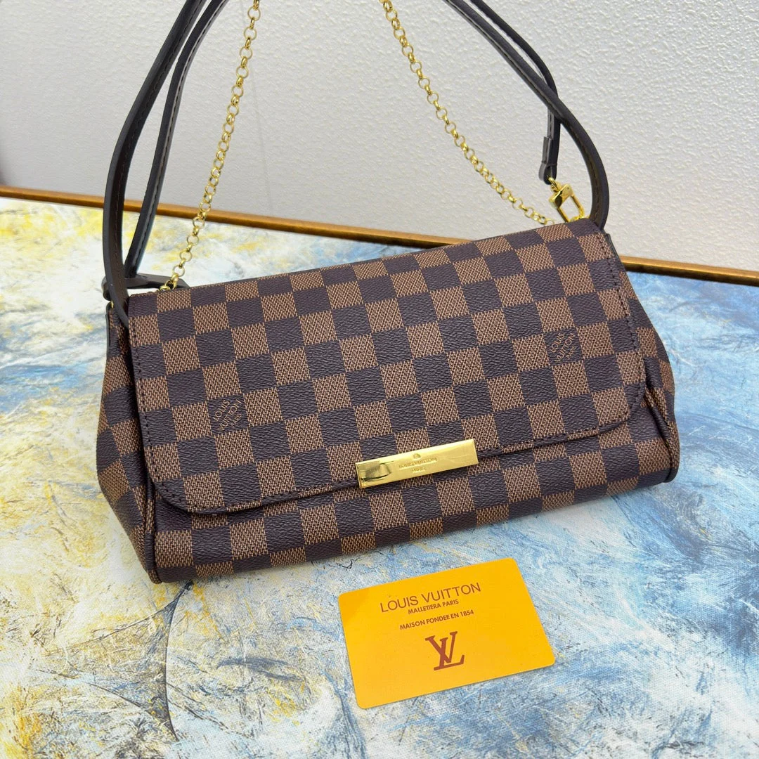 Louis Vuitton Favorite Medium Bag - 2-Way Design, Sophisticated and Classic