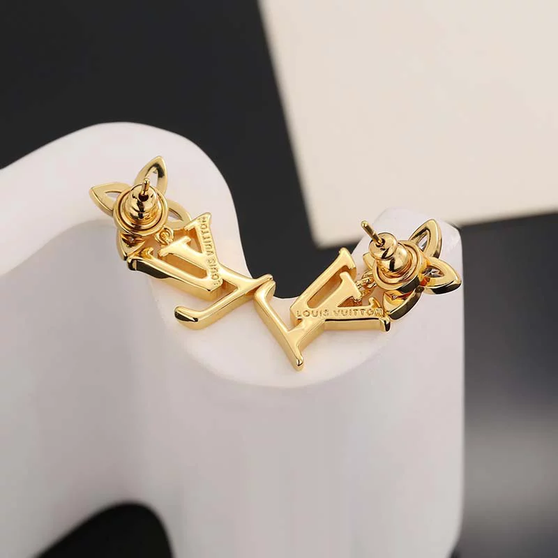 Elegant Stone-set Flowers Earrings ED-931312