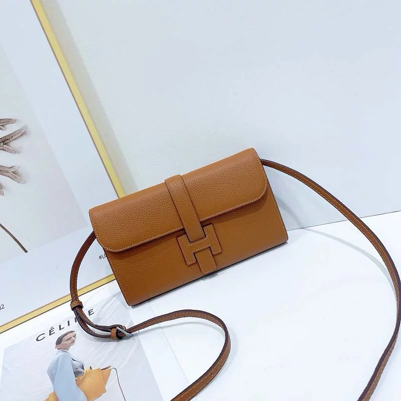 9 Colors Leather 8.7″x5.4″x1.6″ Long Wallet with Strap BB-921914