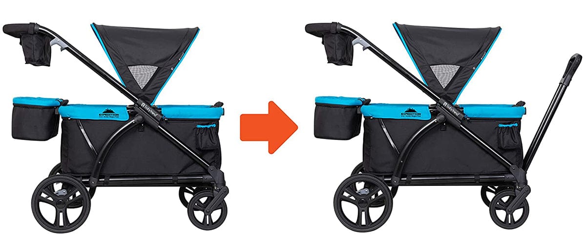 Baby Trend Expedition 2-in-1 Stroller Wagon Plus - Ultra Marine