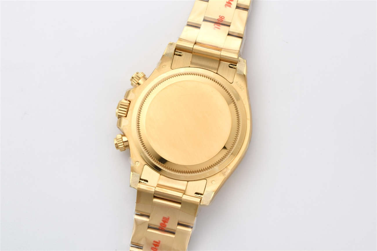 Rolex Daytona 126508 Replica – Clean Factory 18K Yellow Gold Black Dial