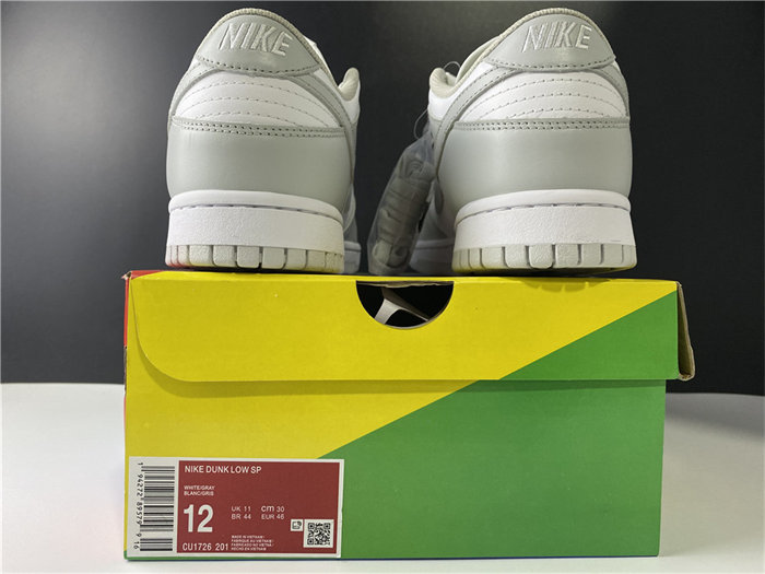NK SB Dunk Low Silver ash killer CU1726-201