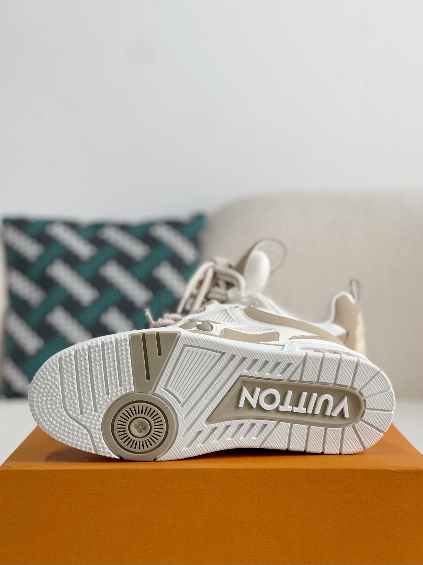 LV Skate Trainers ‘Beige’ – NICE SHOEUS