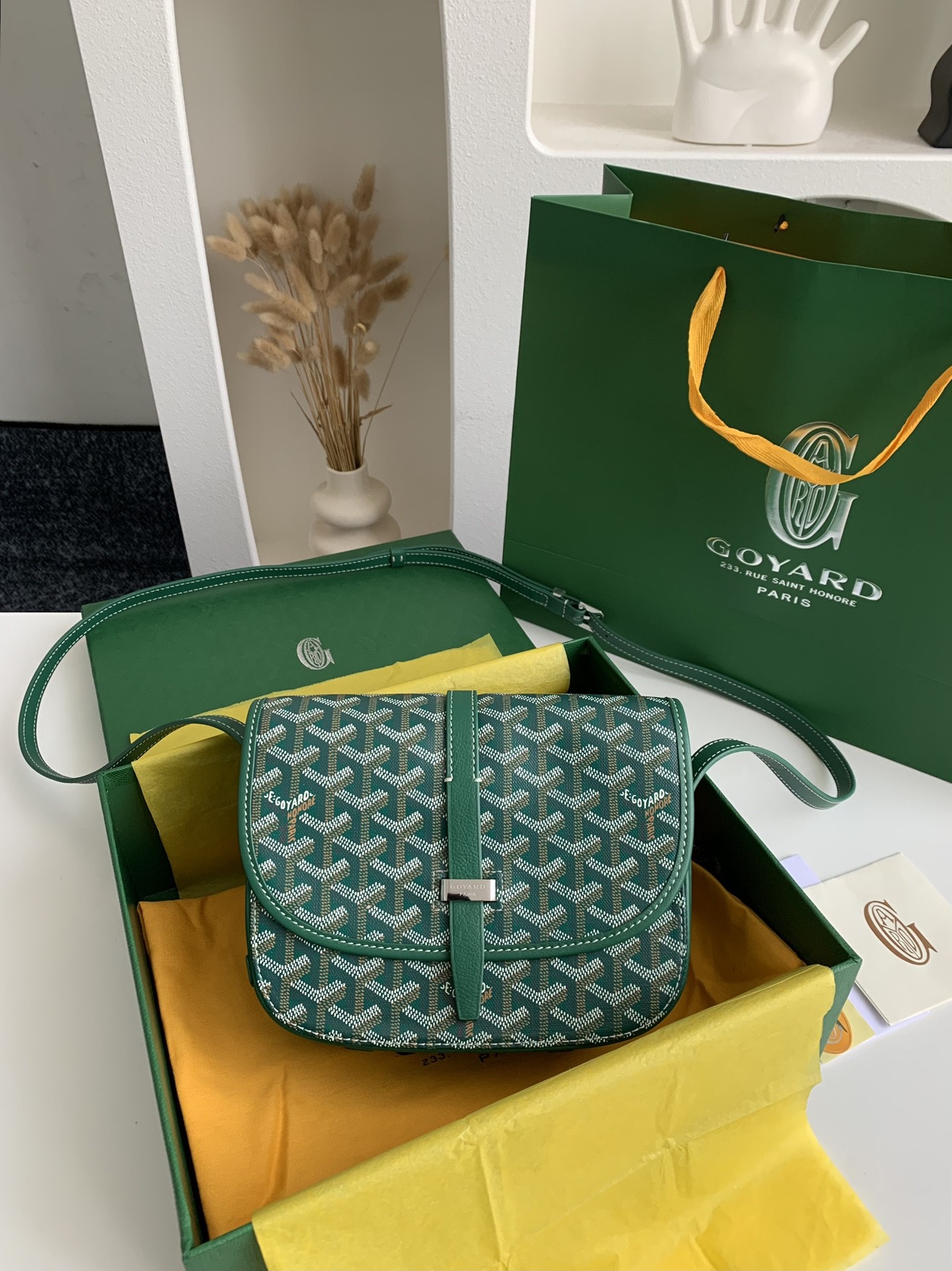 GY Belvédère bag Top Quality  Size:21.5*16*6cm