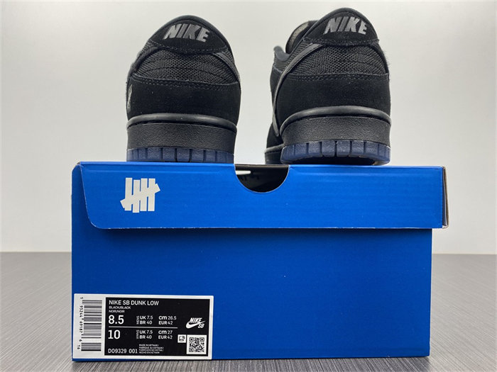 NK Dunk Low SP Undefeated 5 On It Black DO9329-001