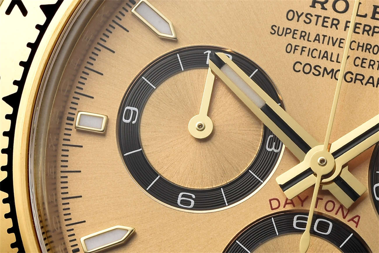 Rolex Daytona Champagne Dial Replica – Clean Factory 126518LN Yellow Gold Chronograph