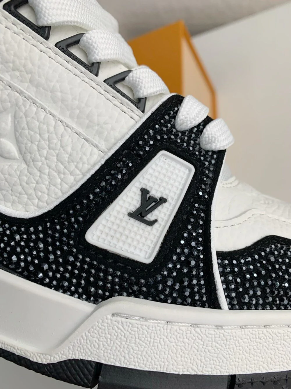 LV  Trainer Sneaker ‘Denim Monogram Black Diamond’