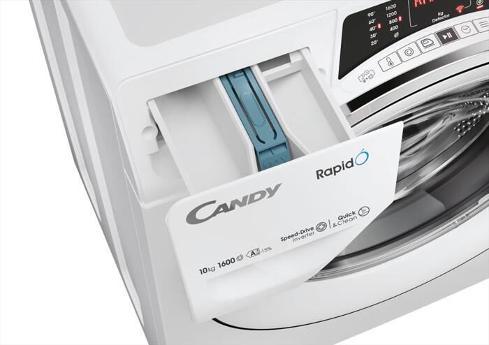 CANDY - Lavatrice RO 6106DWMC7/1-S 10 Kg Classe A-Bianco