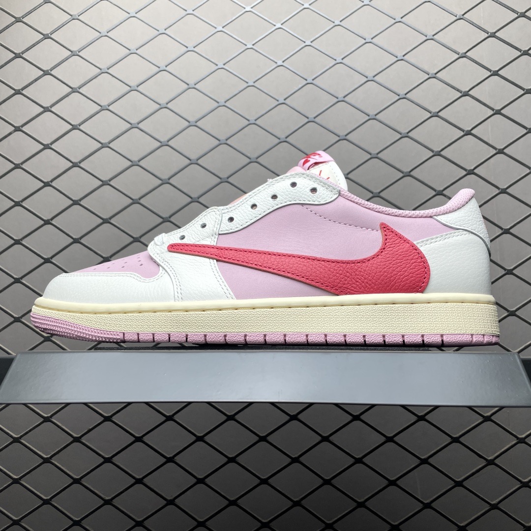 Travis Scott x Air  1 Low OG “SailTropical Pink