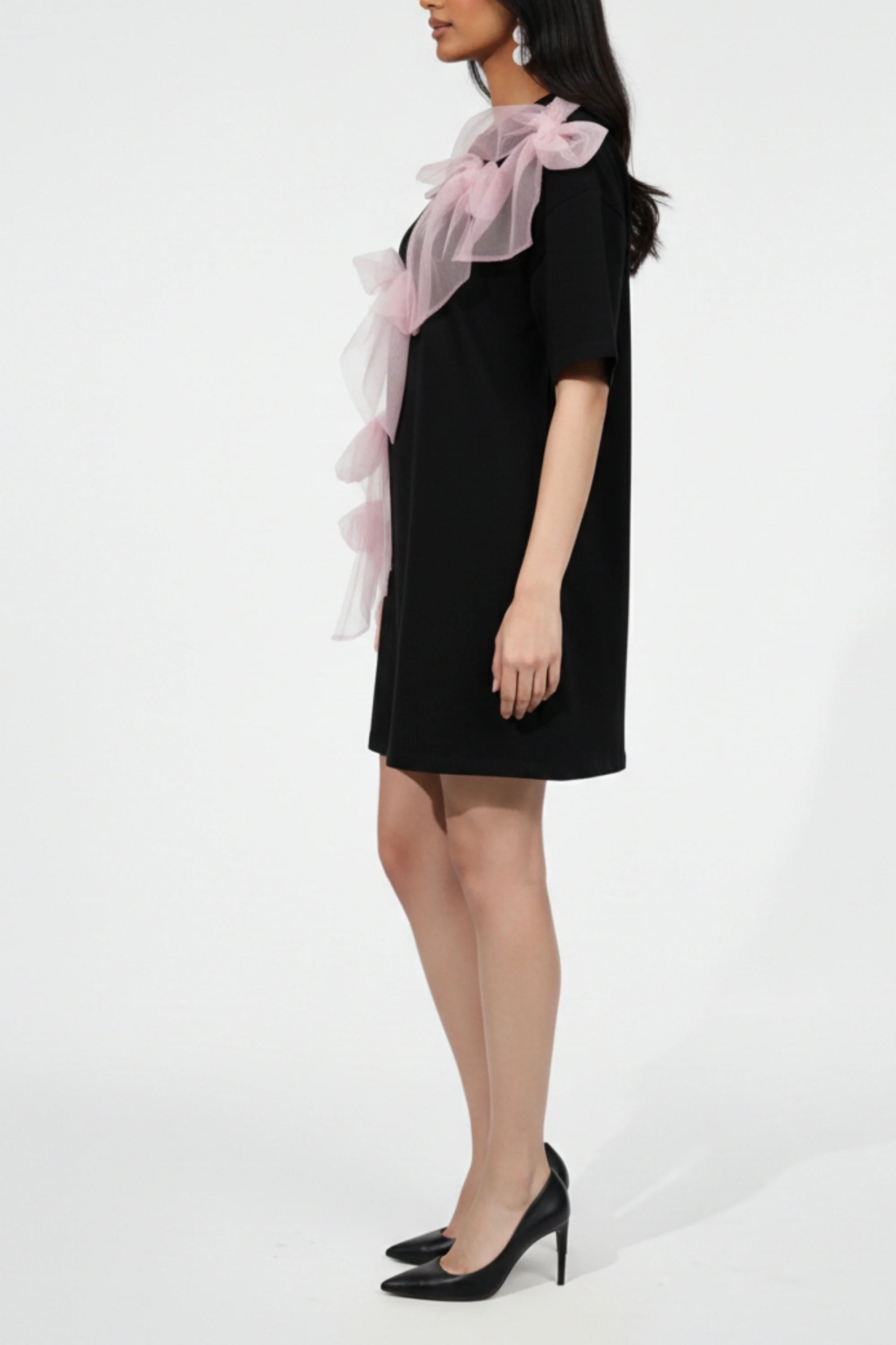 Bonita Bows Black T-Shirt