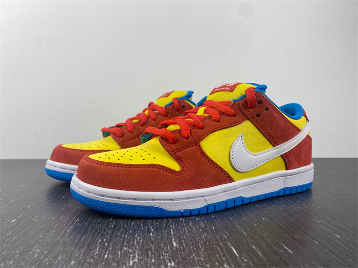 NK SB Dunk Low Pro Bart Simpson BQ6817-602