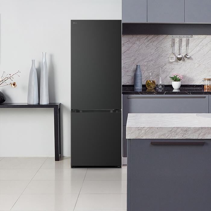 LG - Frigorifero combinato GBBW726CEV Classe C 465lt-Nero