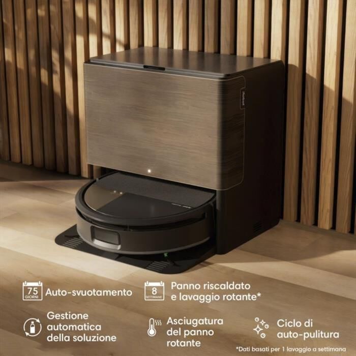 iROBOT - Aspirapolvere robot ROOMBA MAX 705 COMBO+AUTOWASH-Black