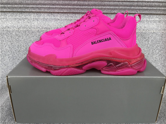 BLCG TRIPLES TRAINER CLEAR SOLE SNEAKERS 3000014
