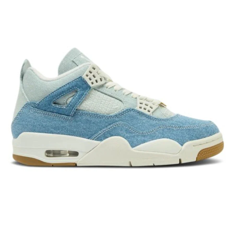 NK Air Wmns Jordan 4 Retro TEX ‘Worn Blue Denim’