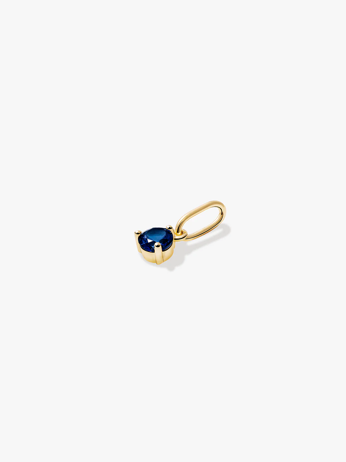 Blue Sapphire Charm