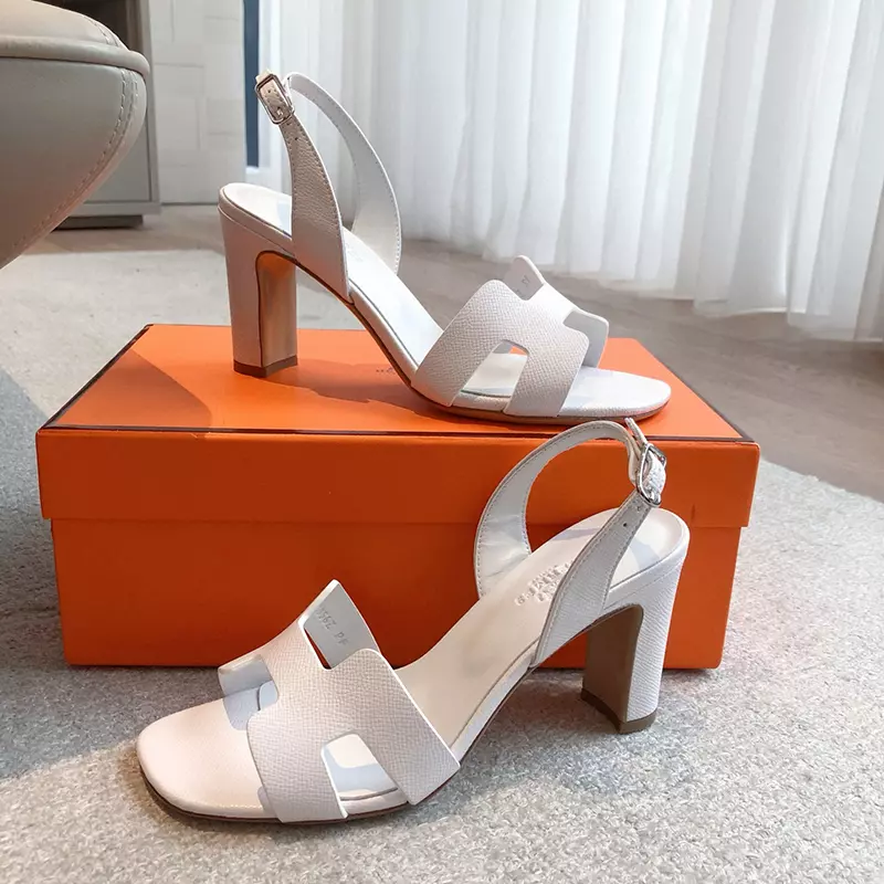 Fashion High Quality Real Leather High Heel Sandals LX-872316