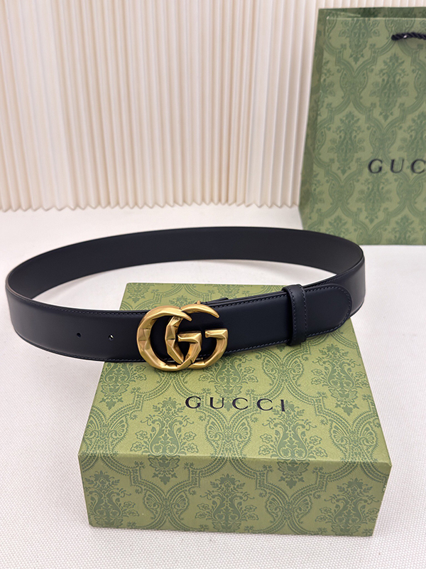 Fashion Top quality steel Buckle Belt Wide-4cm Real Leather Belt PD-862149