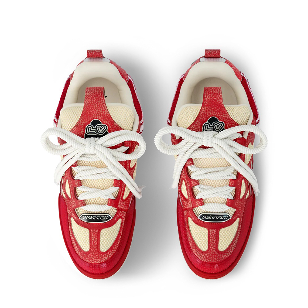 LV Skate Sneaker Red