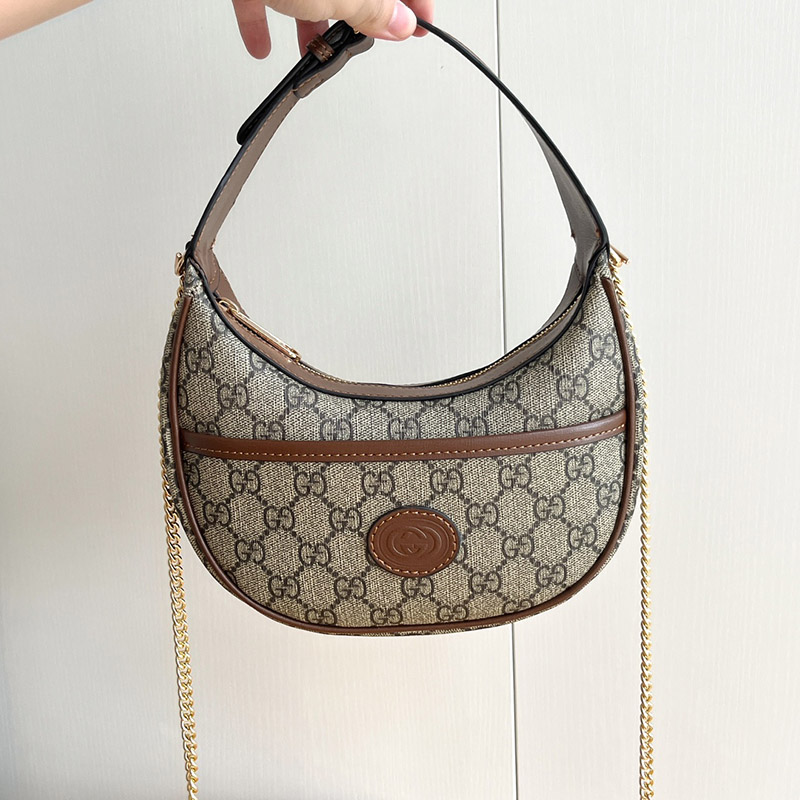 2Colors Vintage Canvas 8.7″x4.9″x2.0″ Handbag With Chains BB-921385