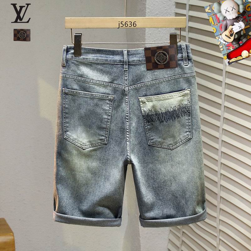 LV Jean shorts
