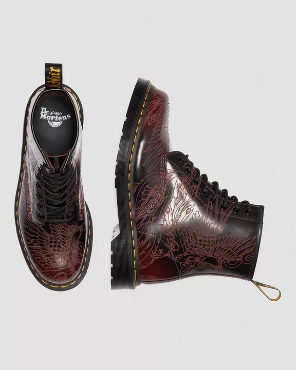 1460 Phoenix Arcadia Rub Off Leather Boots