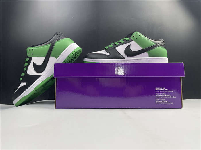 NK SB Dunk Low Classic Green BQ6817-302