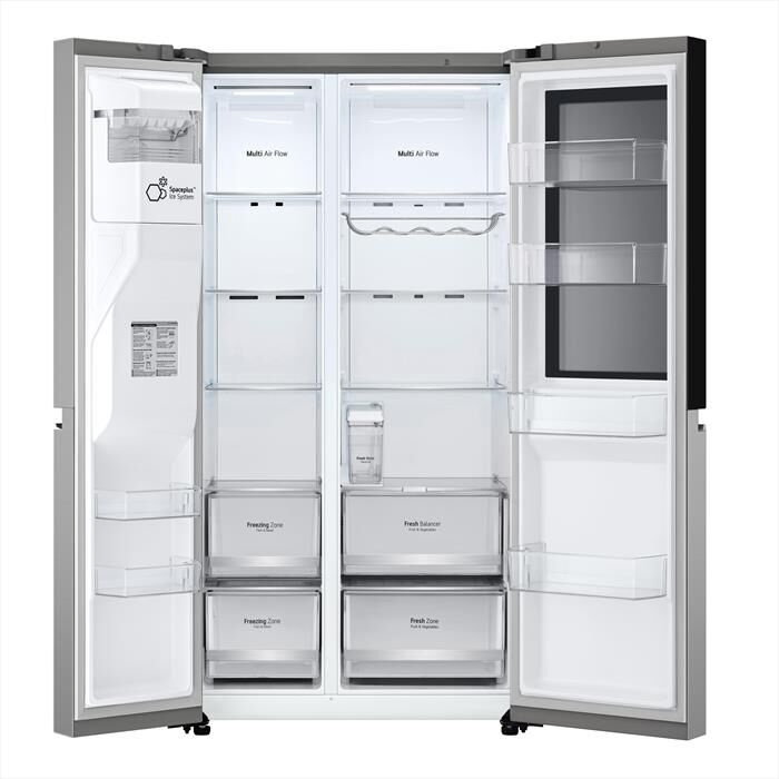 LG - Frigorifero side by side INSTAVIEW GSGV81PYLL-Prime Silver