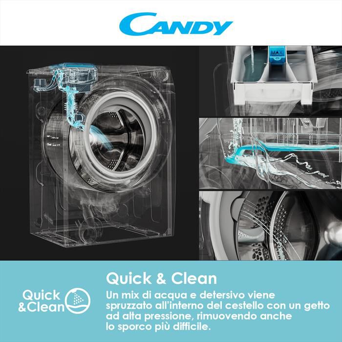 CANDY - Lavatrice CSO6106TWMB6/1-S 10 Kg Classe A-Bianco
