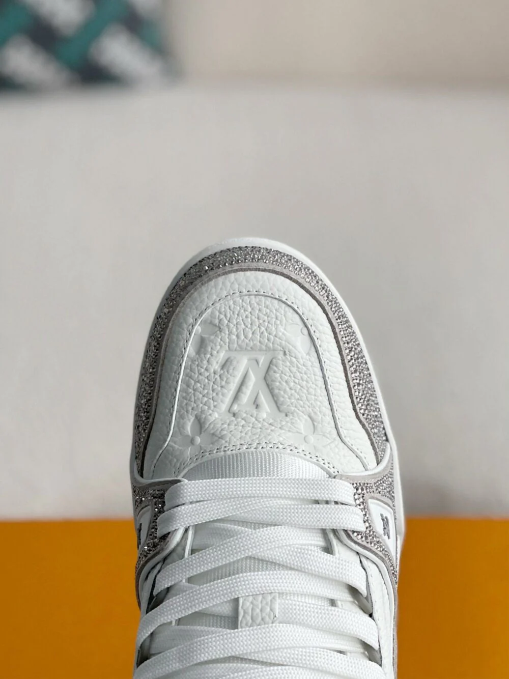 LV  Trainer Sneaker ‘Denim Monogram Grey Diamond’