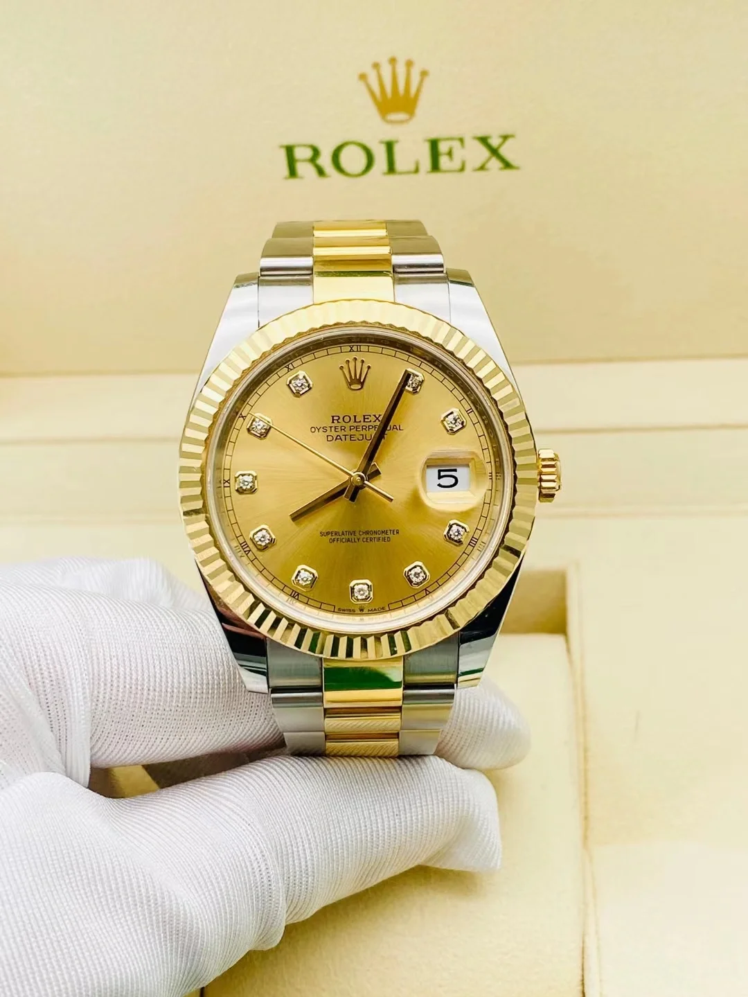 (新品) ロレックス デイトジャスト 41MM時計