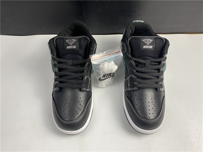 NK SB Dunk Low Diamond Supply Co Black Diamond BV1310 001