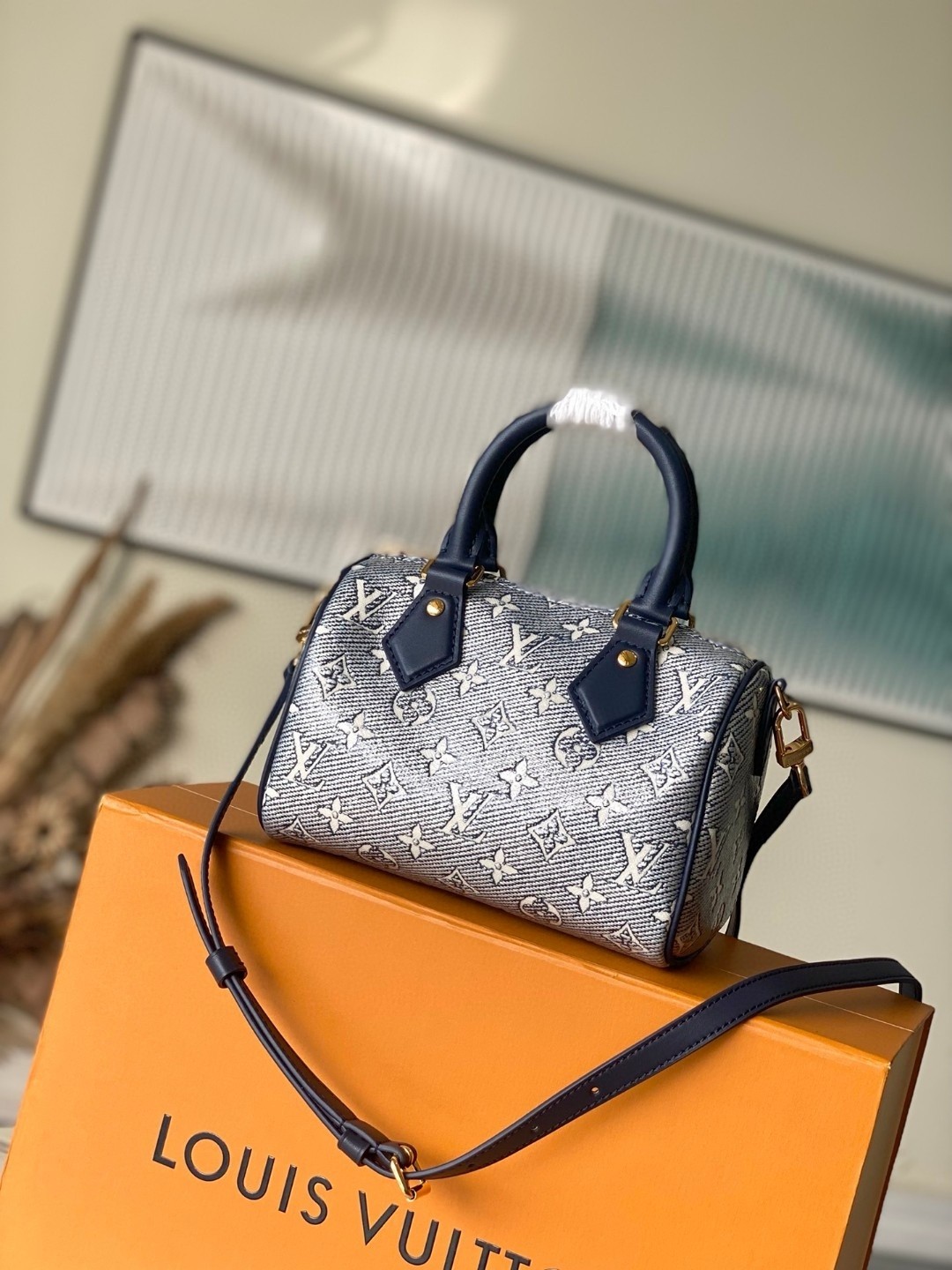 LV Speedy Bandoulière 20 M23069 Size：20.5x13.5x12cm