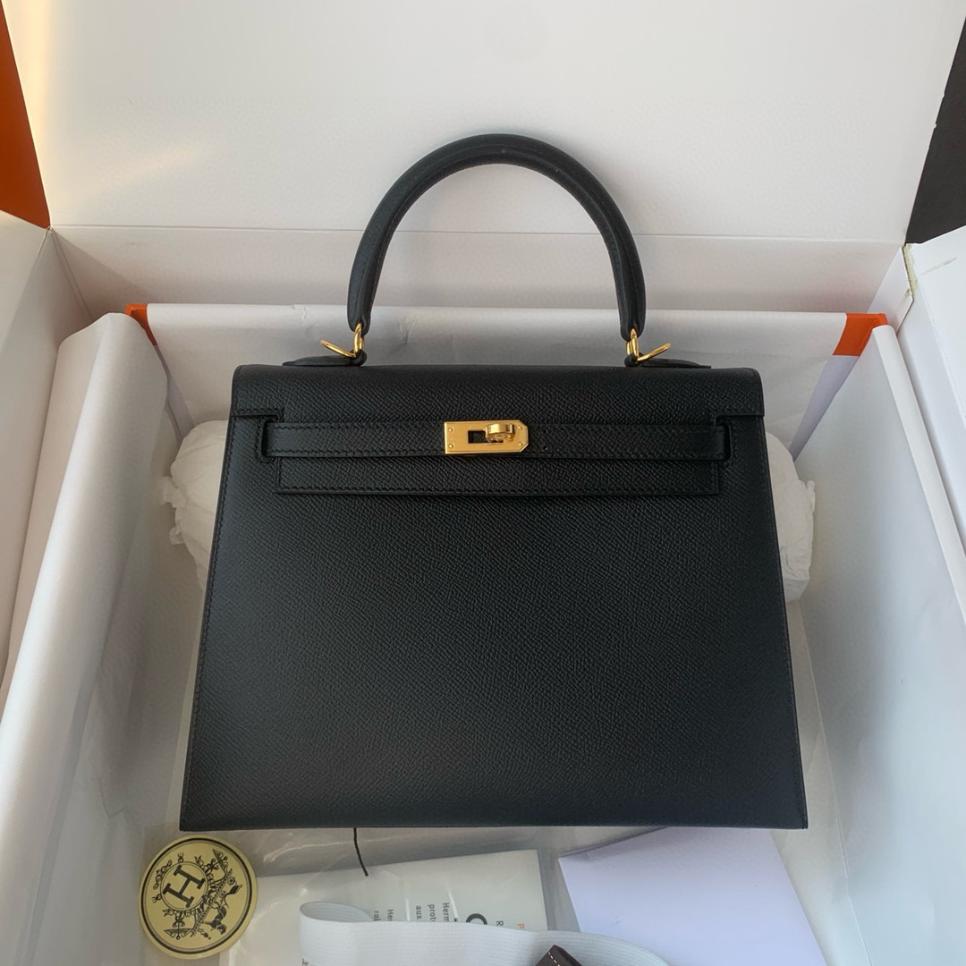 Hermes Kelly 25-28 custom calfskin Epsom