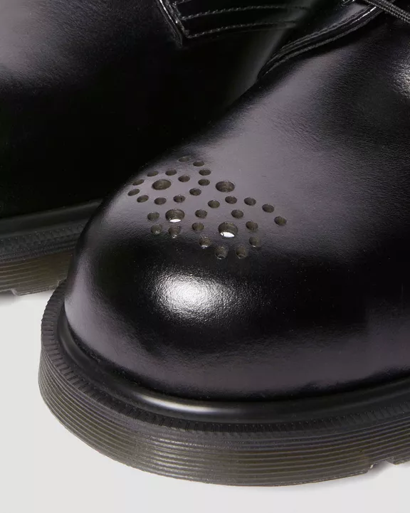 1461 Analine Leather Steel Toe Shoes