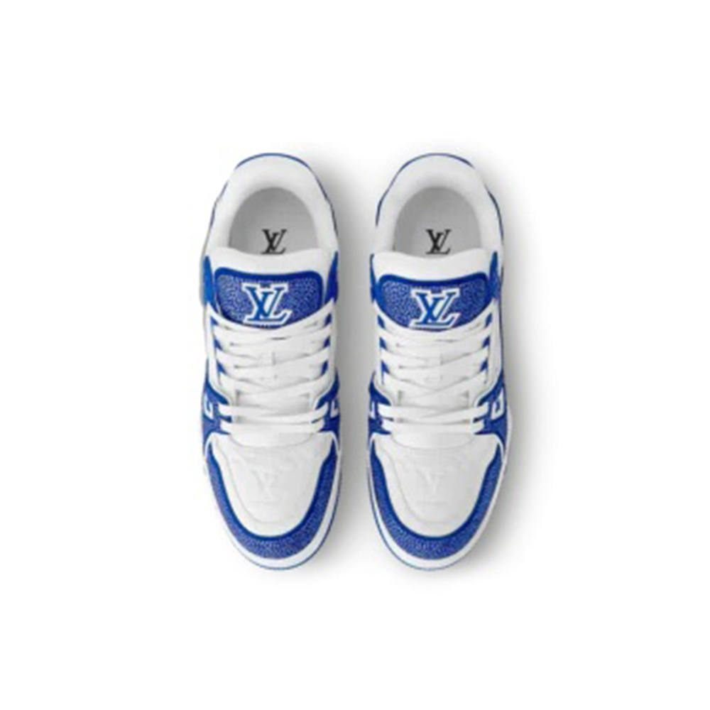 LV  Trainer Sneaker ‘Denim Monogram Blue Diamond’