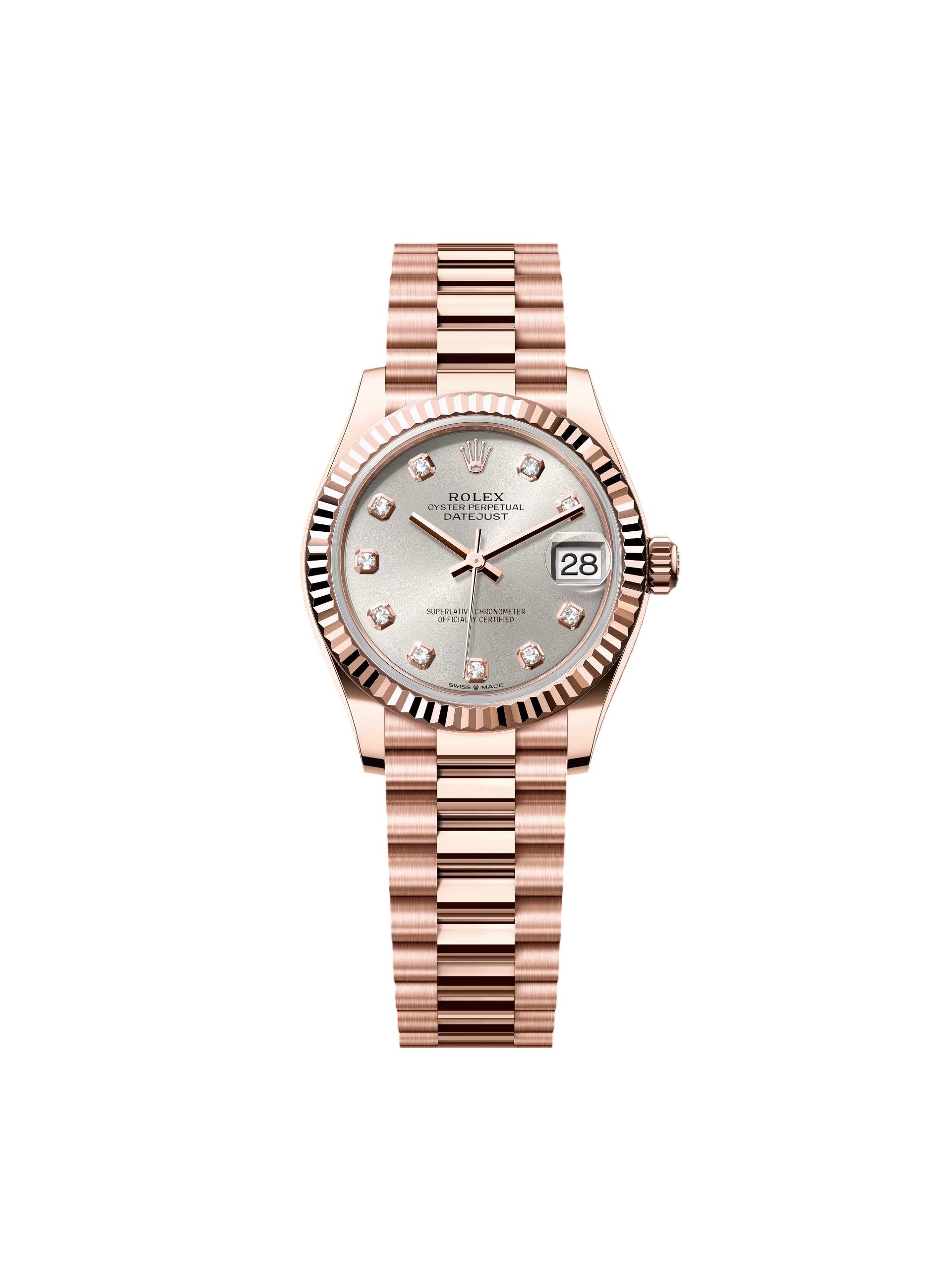 Rolex Datejust m278275-0039 Silver 31mm Dial
